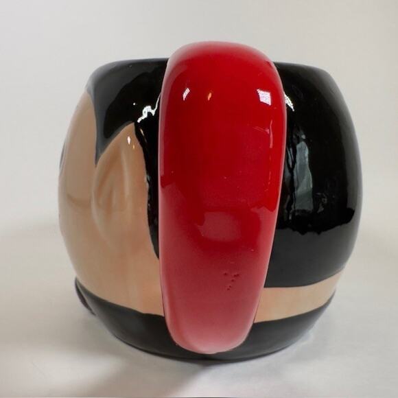 Walgreens Dracula Vampire Ceramic Mug/Cup Halloween Black Red 24.3 fl oz - Picture 7 of 12